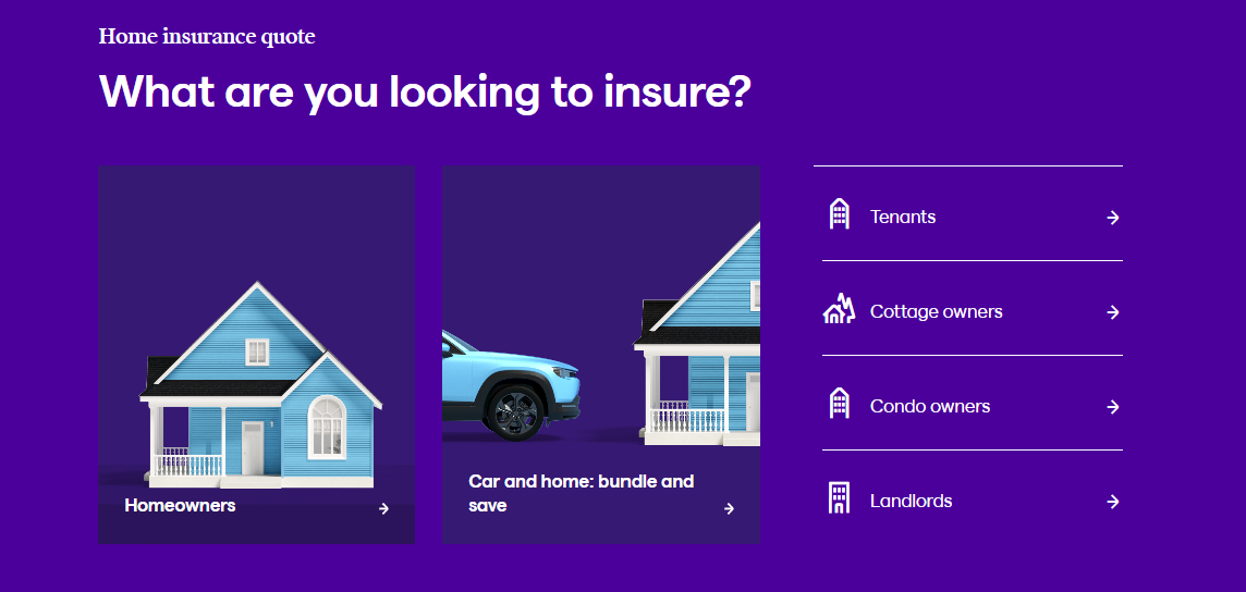 Beneva home insurance live website